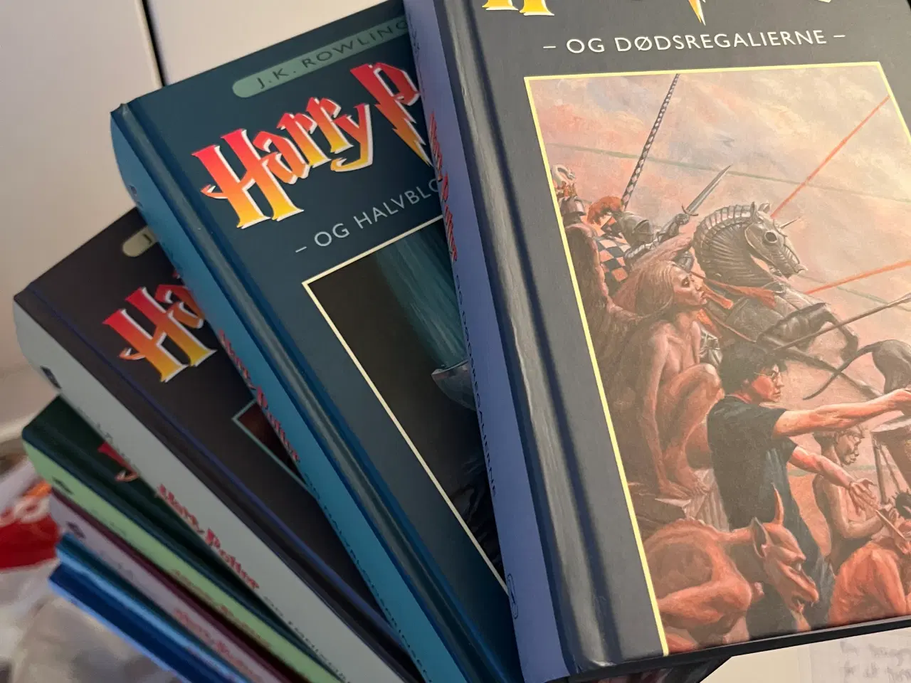 Billede 1 - Harry Potter bøger dansk hardback 1-7