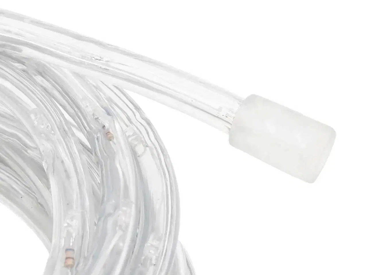 Billede 6 - Lyskæde 1200 LED'er 50 m PVC varmt hvidt lys