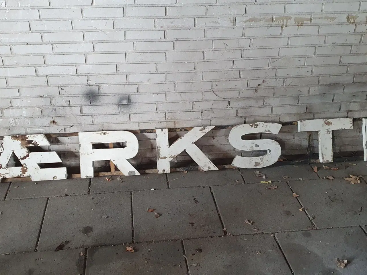 Billede 6 - Skilt - "VÆRKSTED" - Facade skilt auto