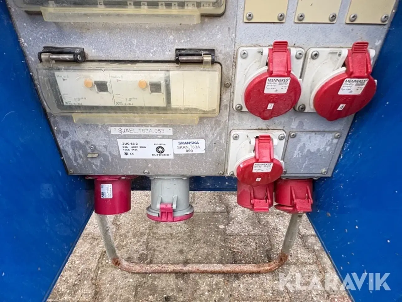 Billede 6 - Byggestrømtavle