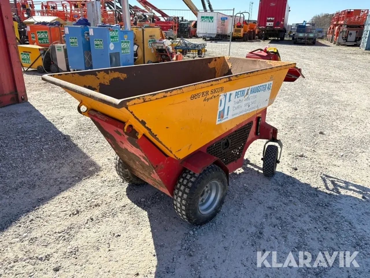 Billede 1 - Motorbør 700kg Super skub Hydra