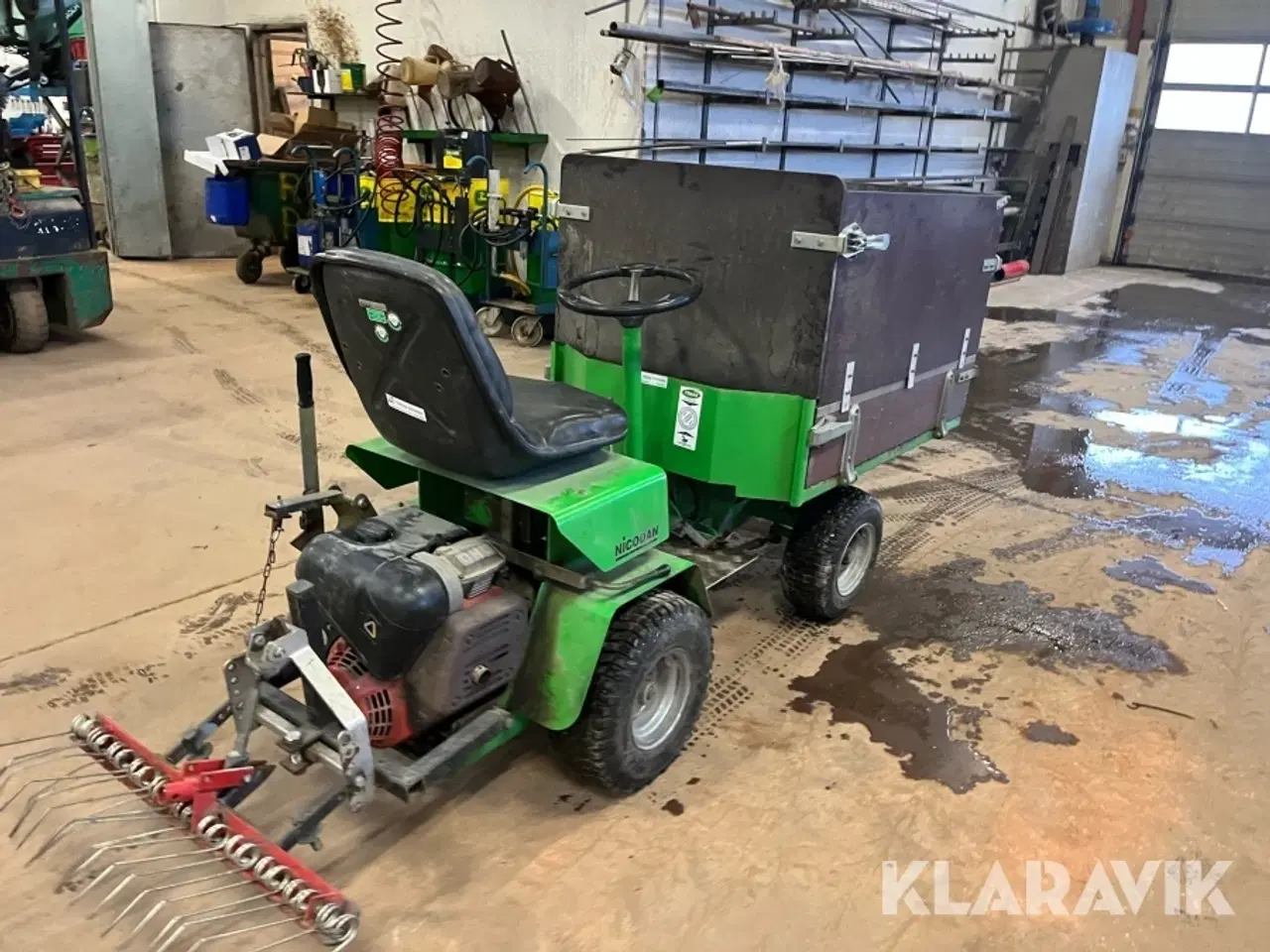 Billede 3 - Kirkegårds truck Nicodan Mac 4