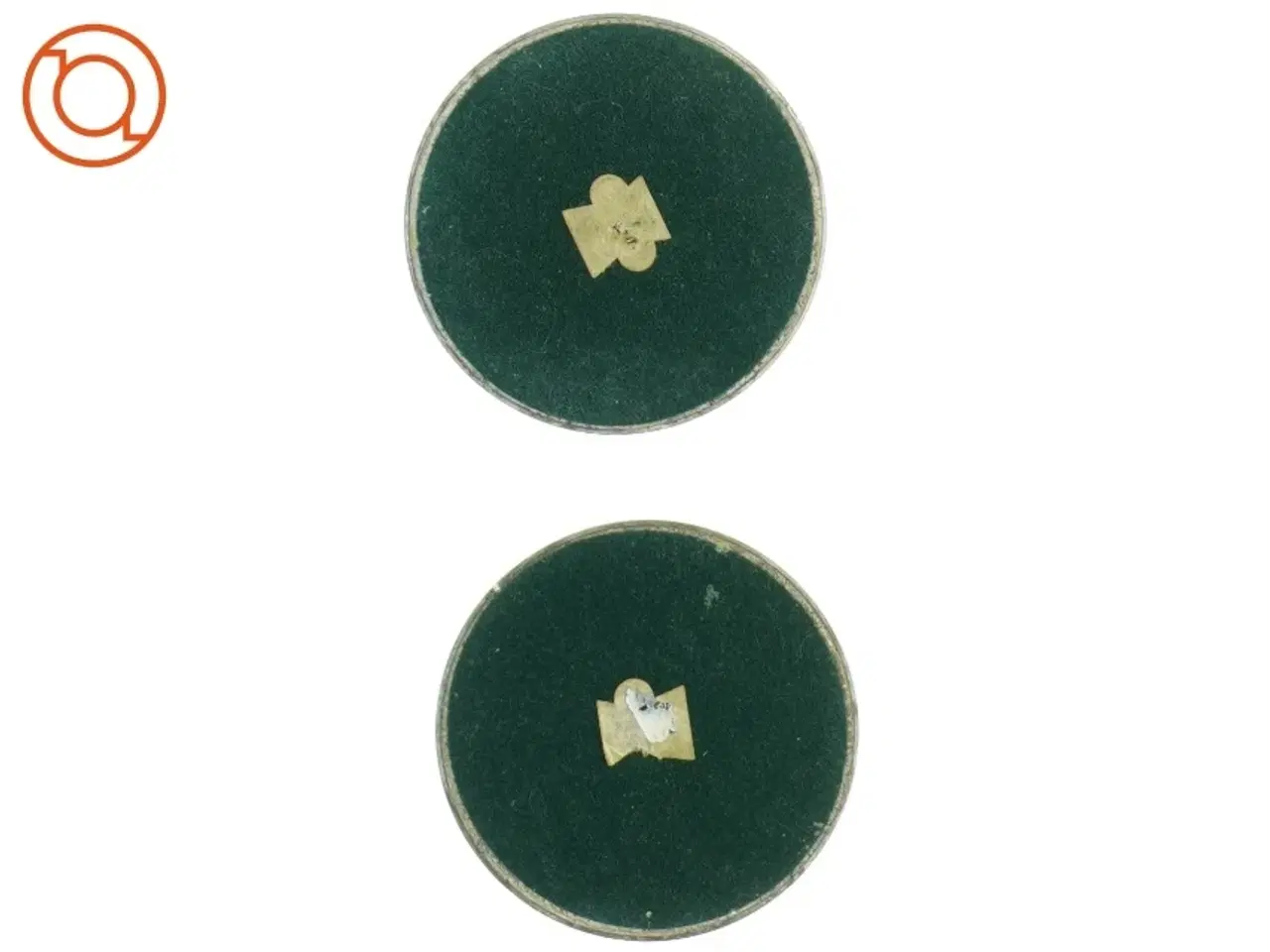 Billede 3 - Sølvfarvede lysestager (str. 11 x 8 cm)