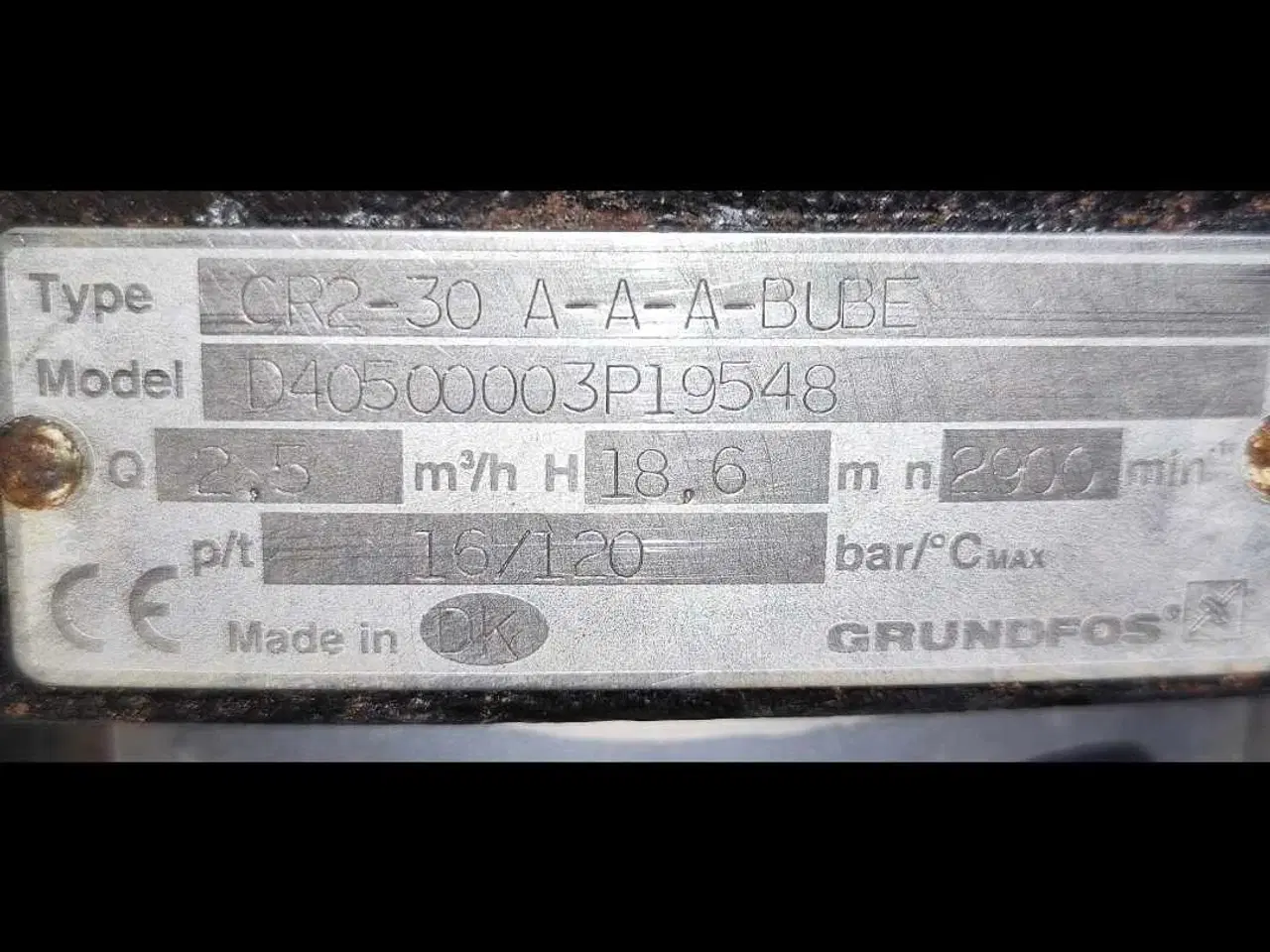 Billede 3 - Grundfoss.Vand pumpe