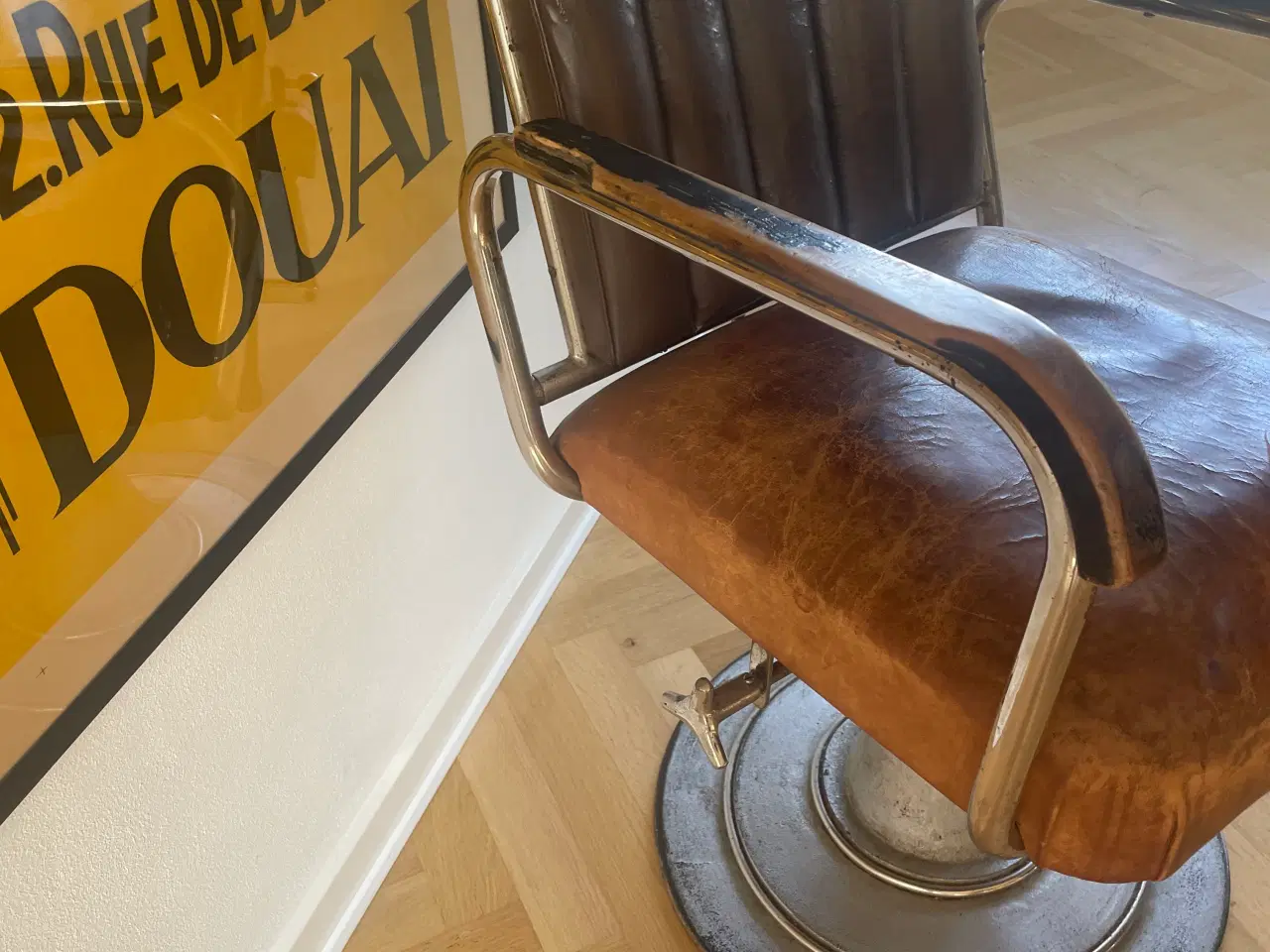 Billede 4 - Fed gammel fransk barber stol