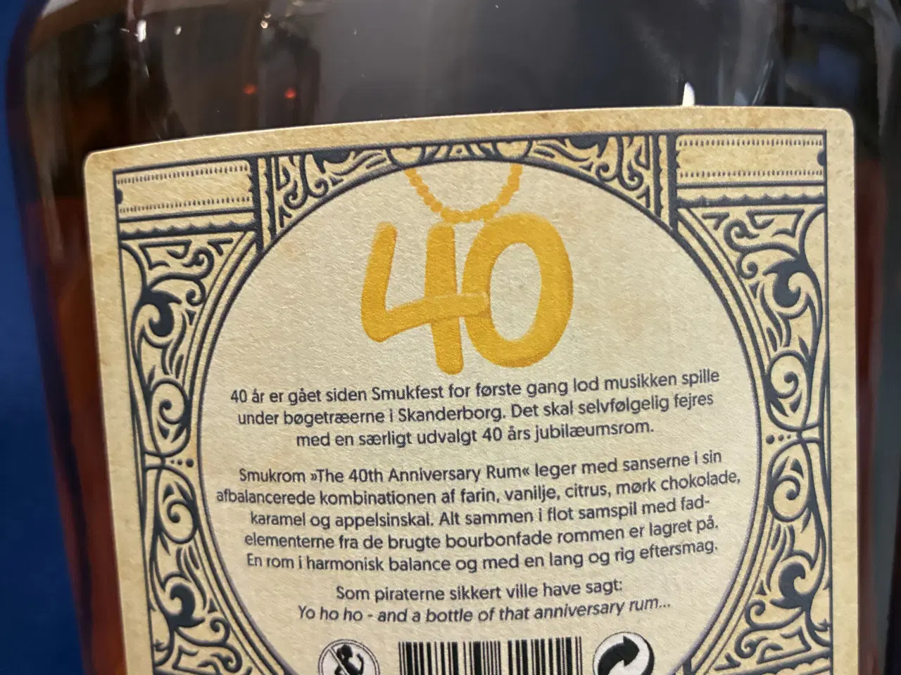 Billede 2 - Smukfest Smukrom 2019 rom 70 cl 40 vol