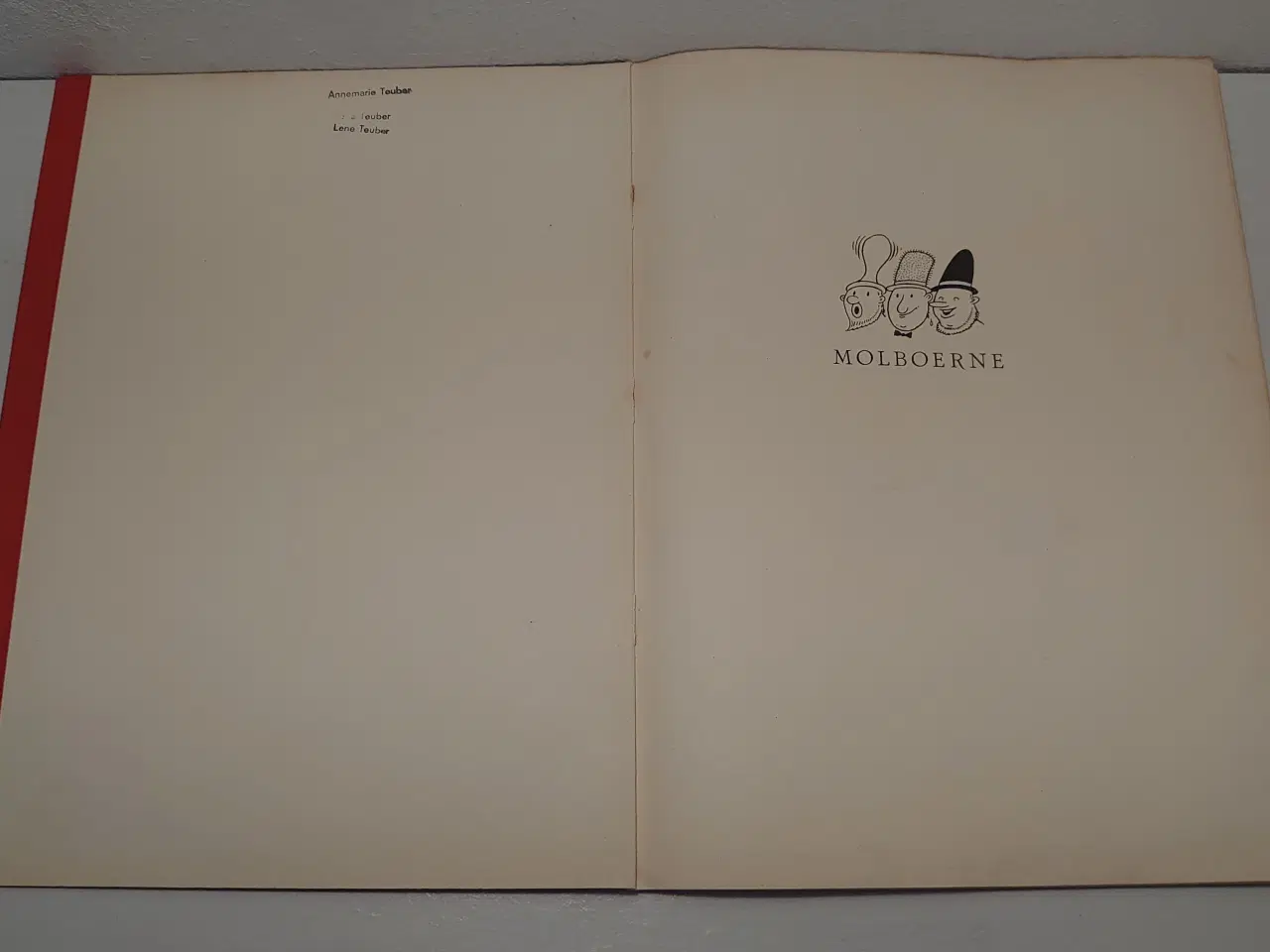 Billede 3 - Gunnar Hansen:Molboerne.Sjælden 1.udgave,nr 1 1940