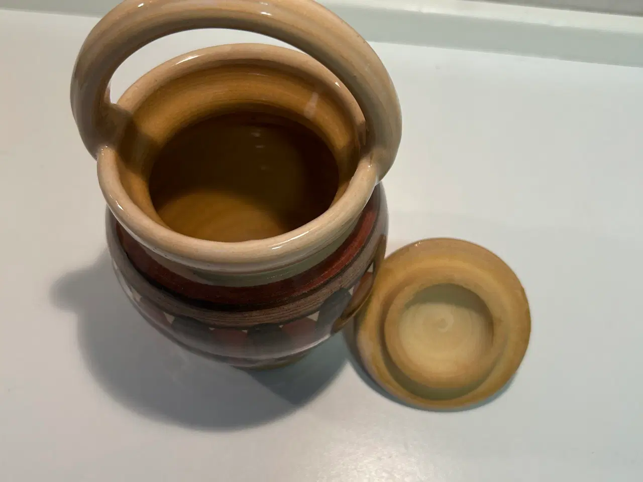 Billede 2 - Retro Barselspotte i stentøj