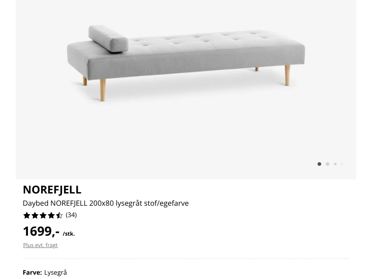 Billede 1 - Daybed fra Jysk