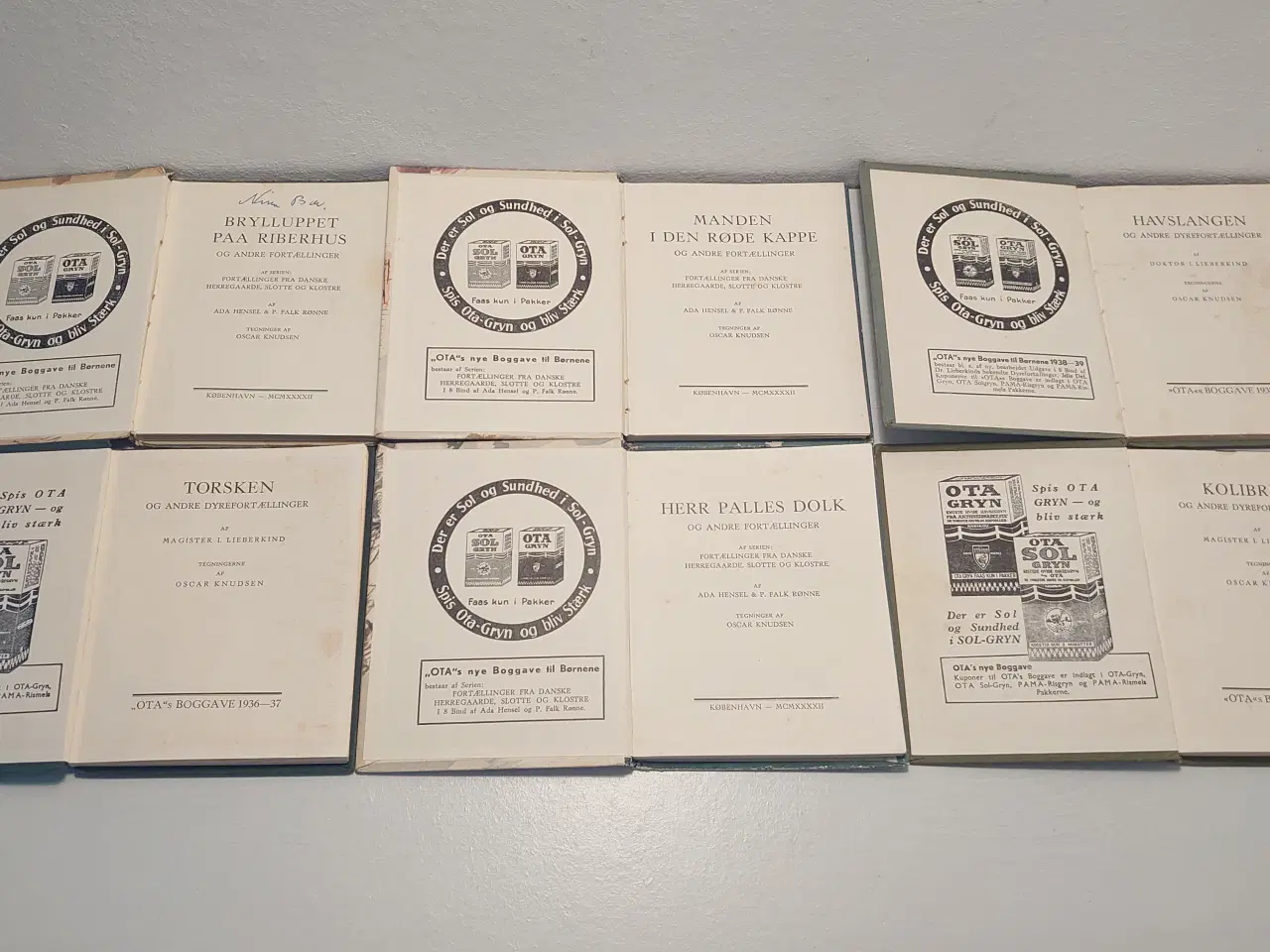 Billede 3 - 6 stk OTA´s Boggave bøger. 1935-42.