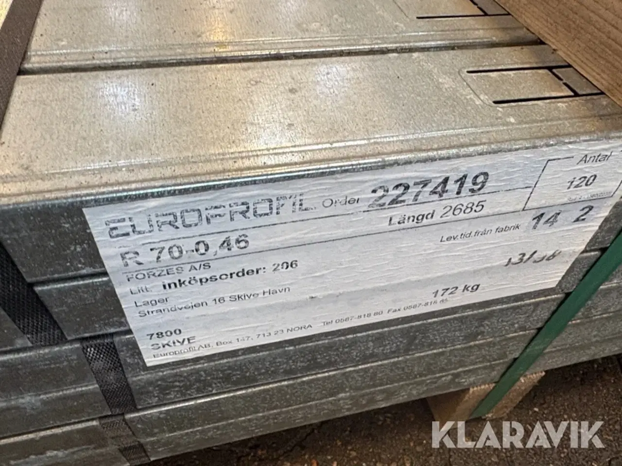 Billede 9 - Teleskopskinner Knauf MR stolpe med asymmetriske flanger 120 styk