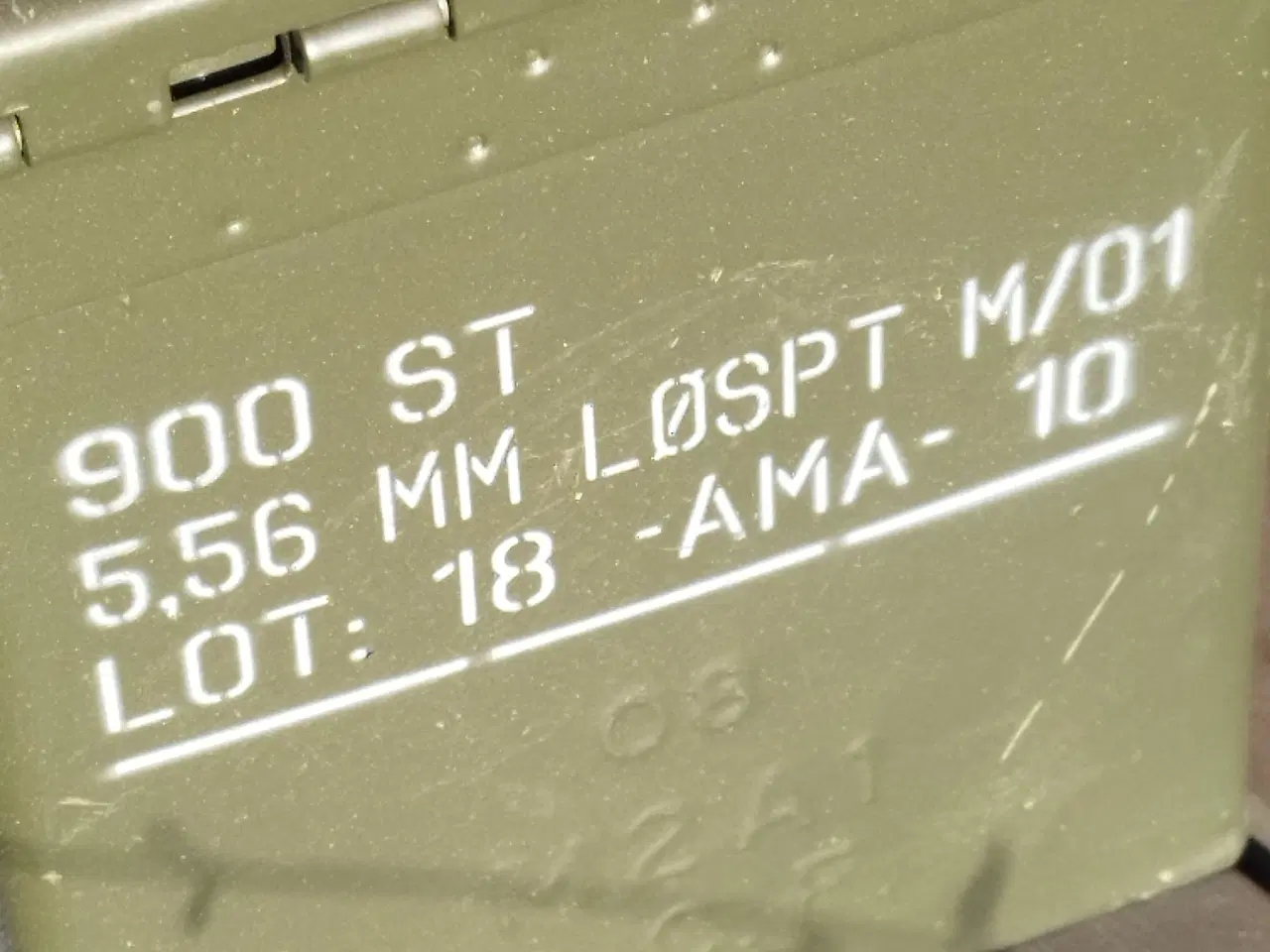 Billede 4 - Militær . Kasse til patroner