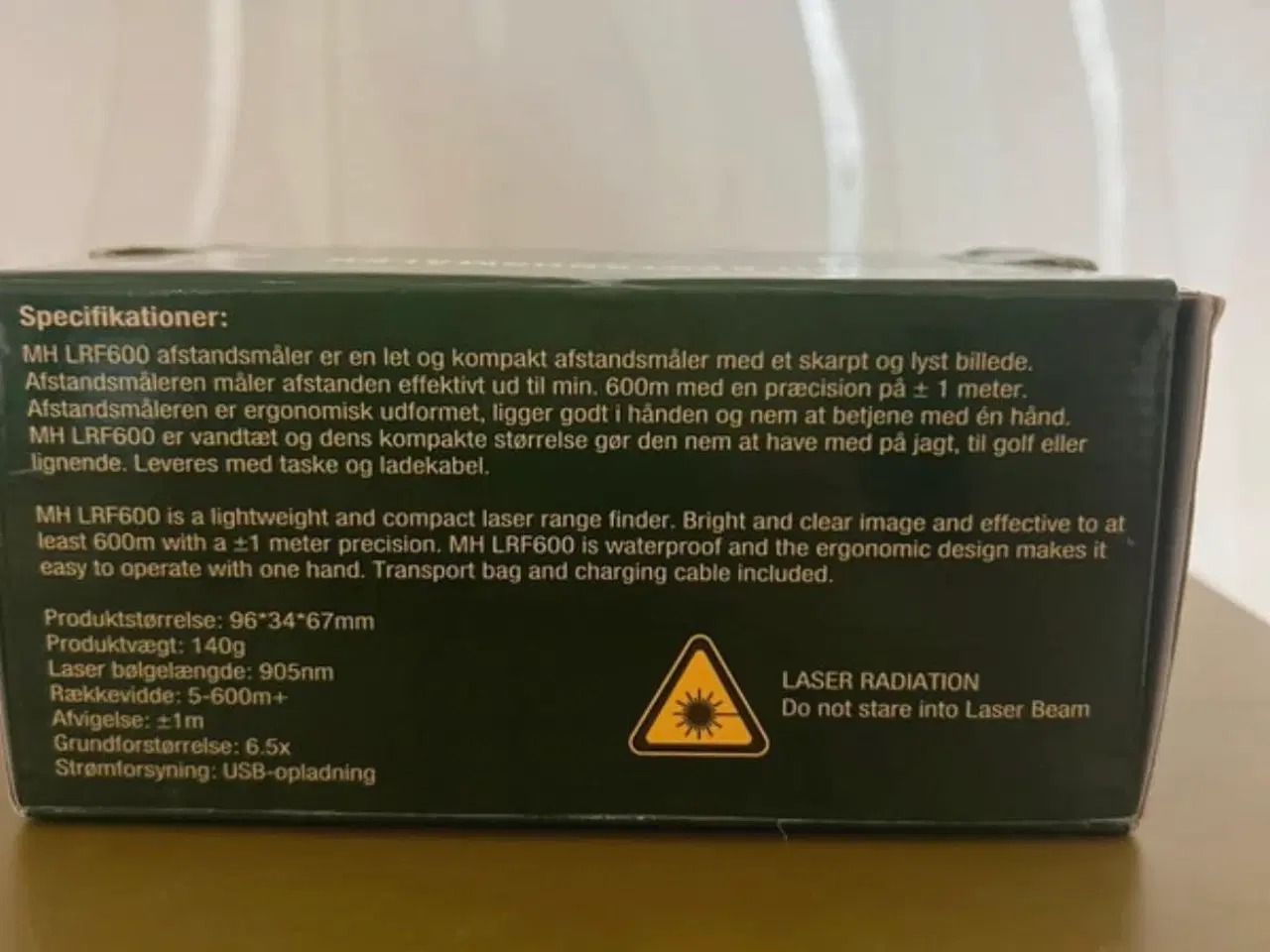 Billede 3 - Mike Hammer afstandsmåler - MH LRF600