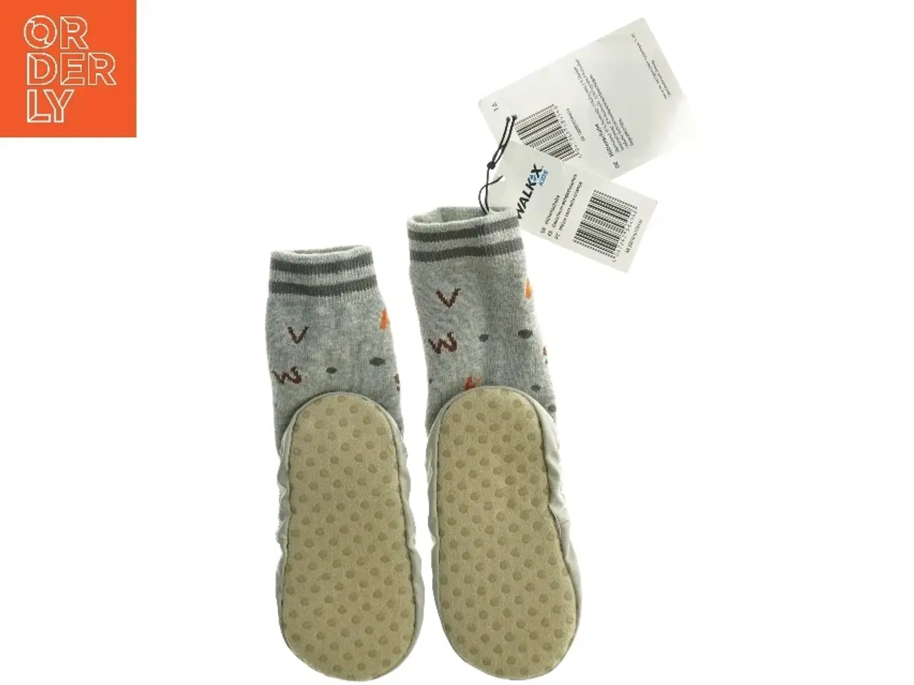 Billede 2 - Børne sokker med gummisåler (str. 25)