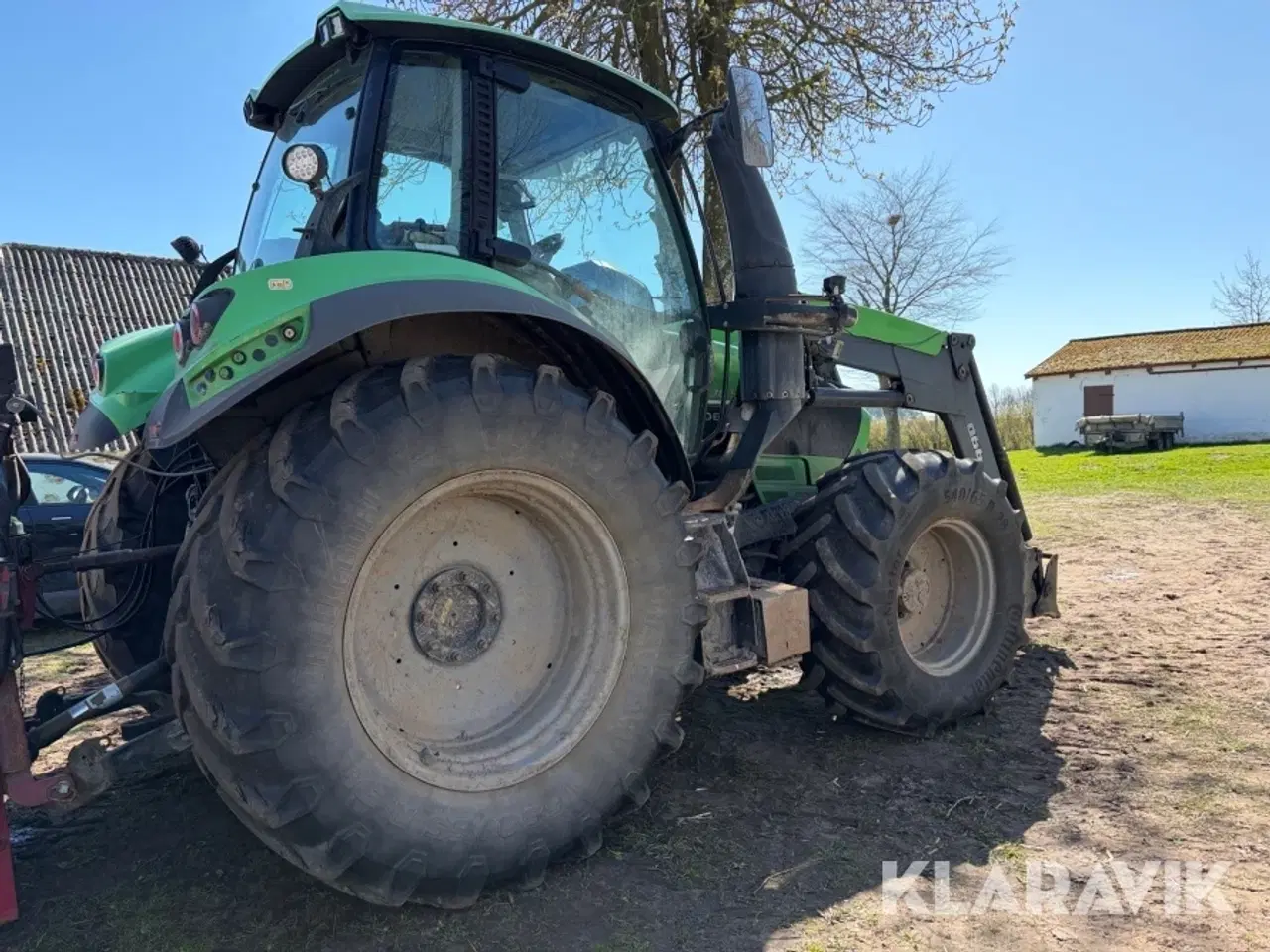 Billede 3 - Traktor Deutz Fahr 6130.4 Cshift med frontlæsser