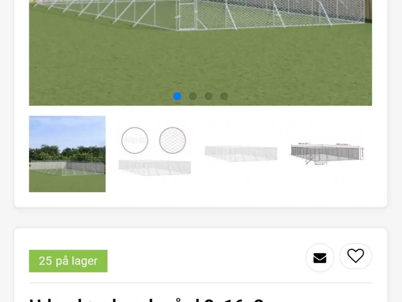 Billede 3 - Ekstra stor hunde løbegård