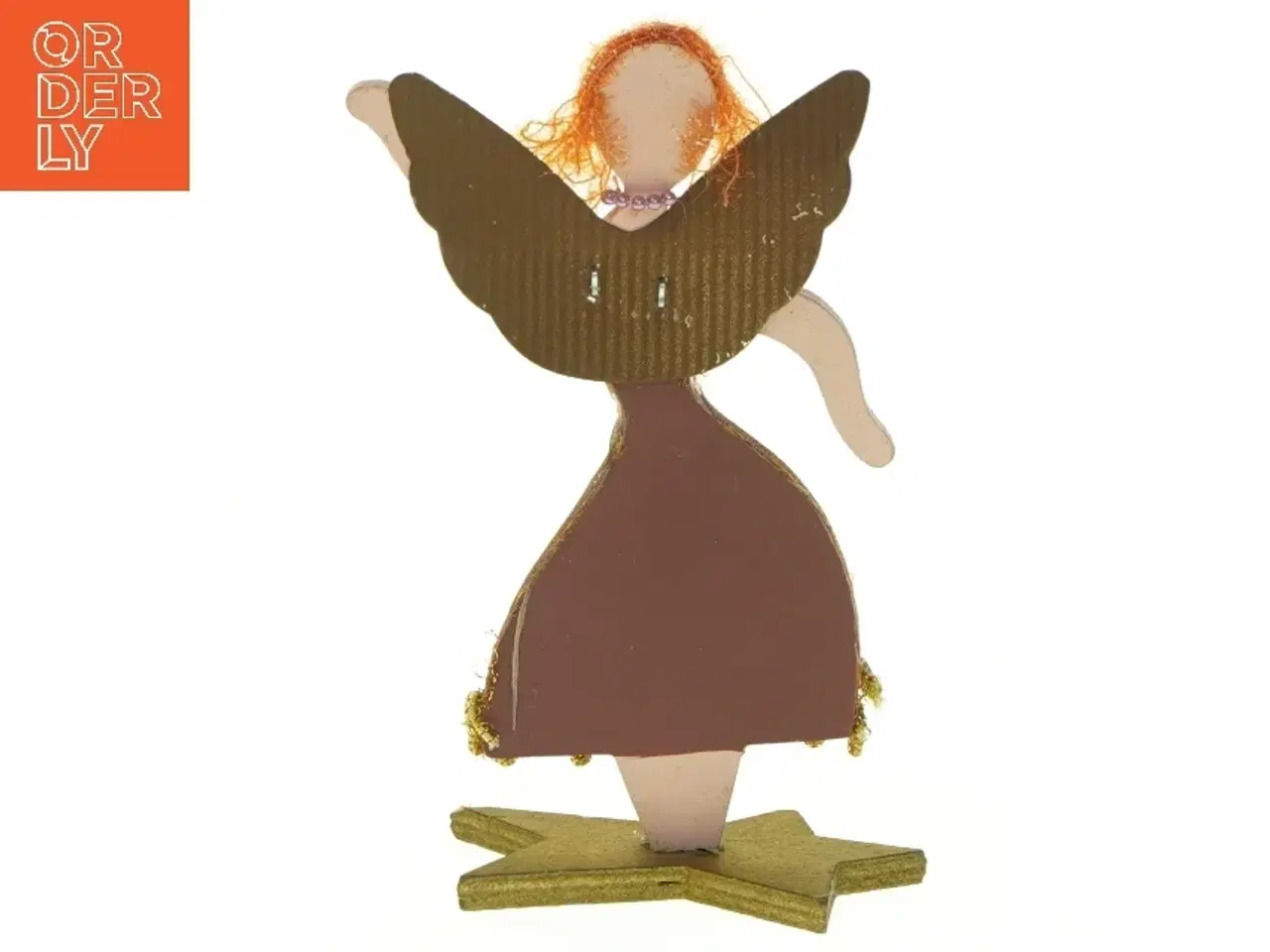 Billede 2 - Juledekoration engel (str. 7x12 cm)