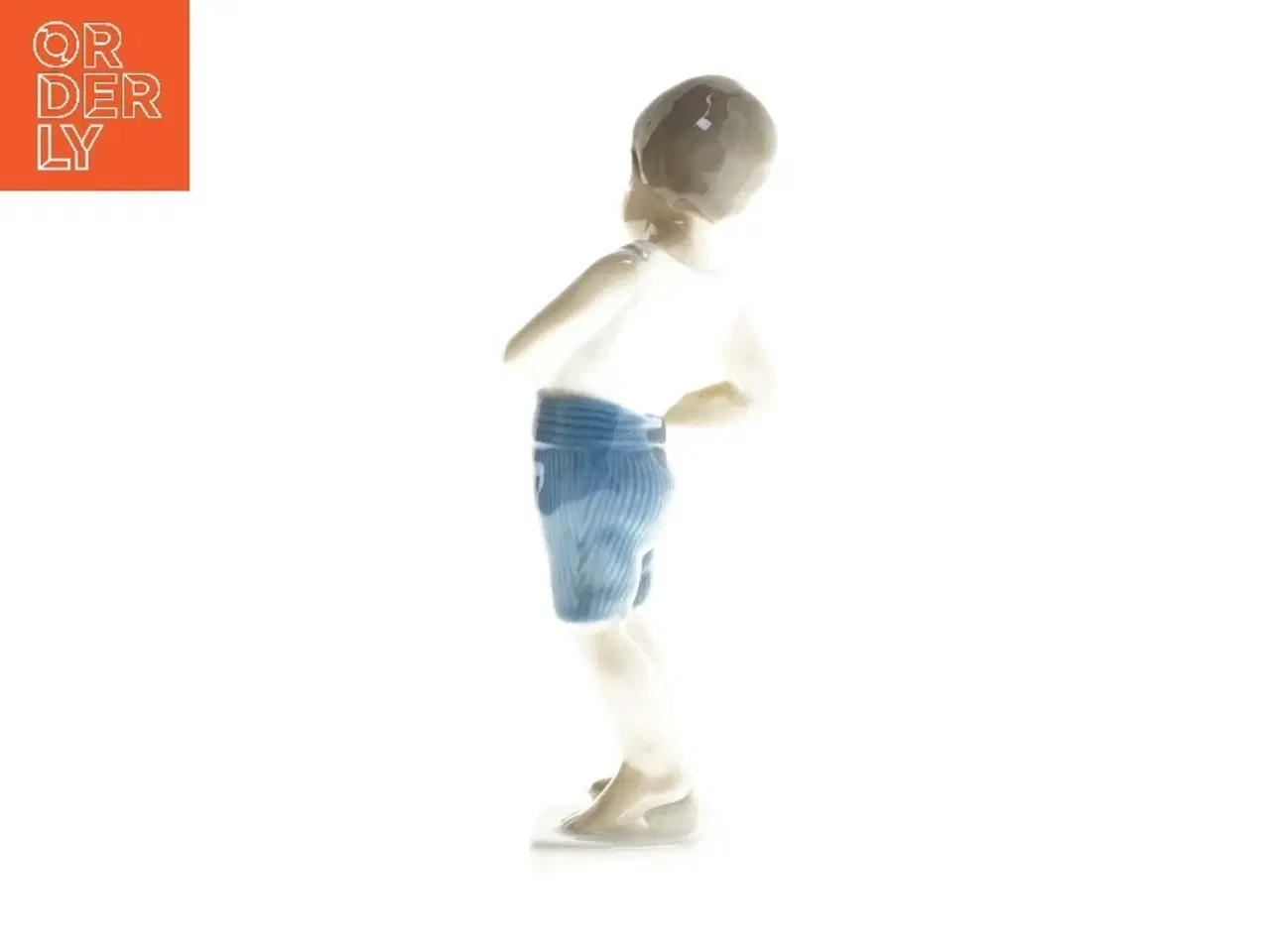 Billede 2 - Porcelænsfigur dreng fra B&G (str. 15 cm)