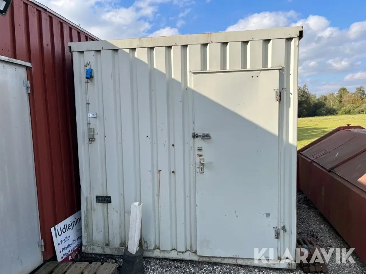 Billede 2 - Materiel container Sabu isoleret