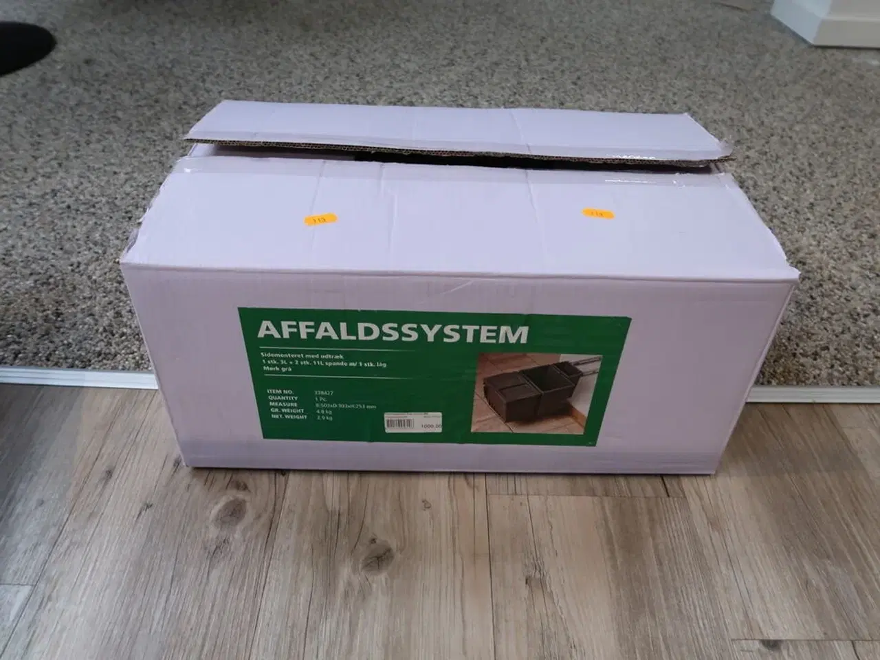 Billede 1 - Affaldssystem