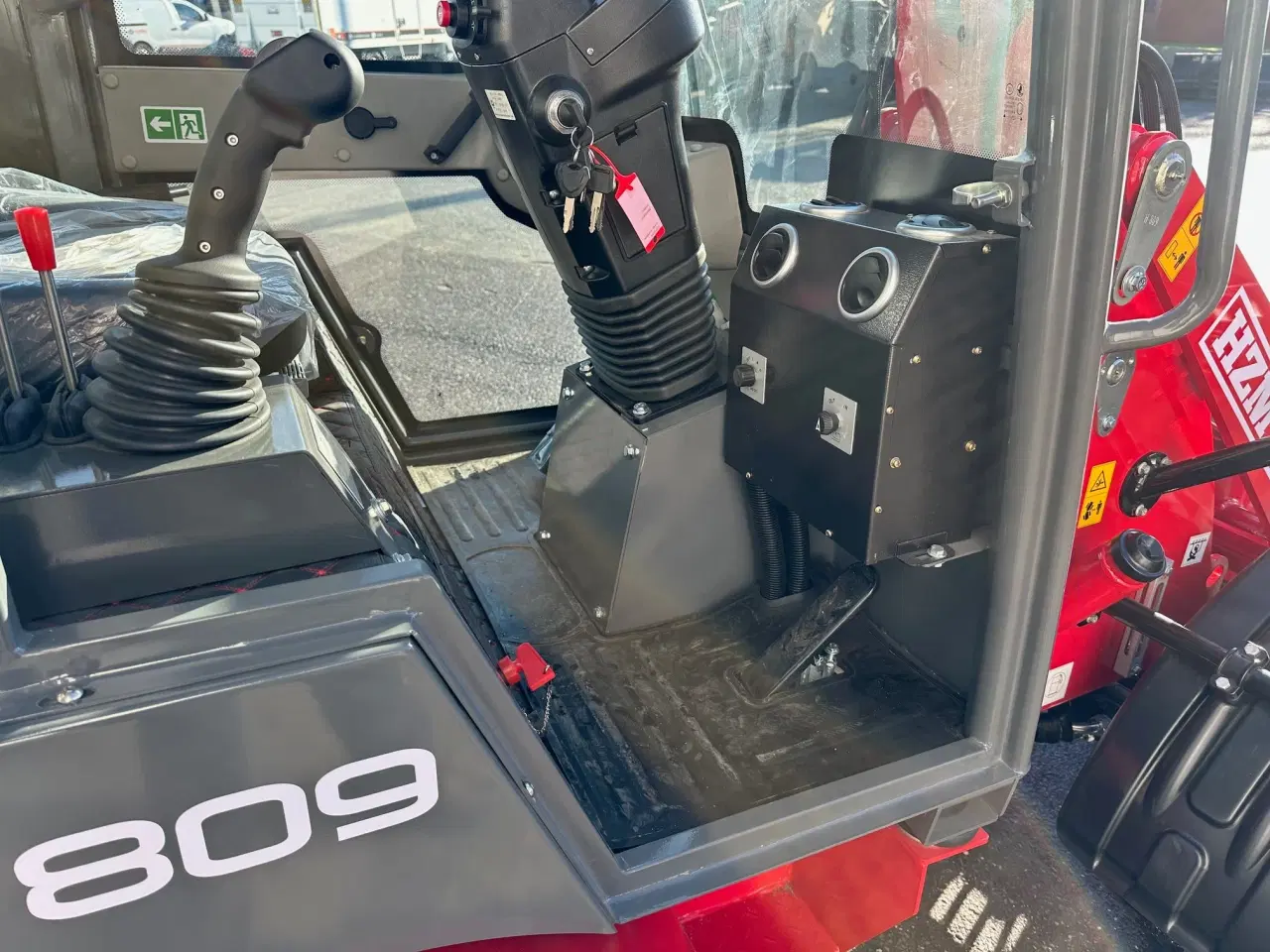 Billede 9 - HZM - 809 Minilæsser med kabine