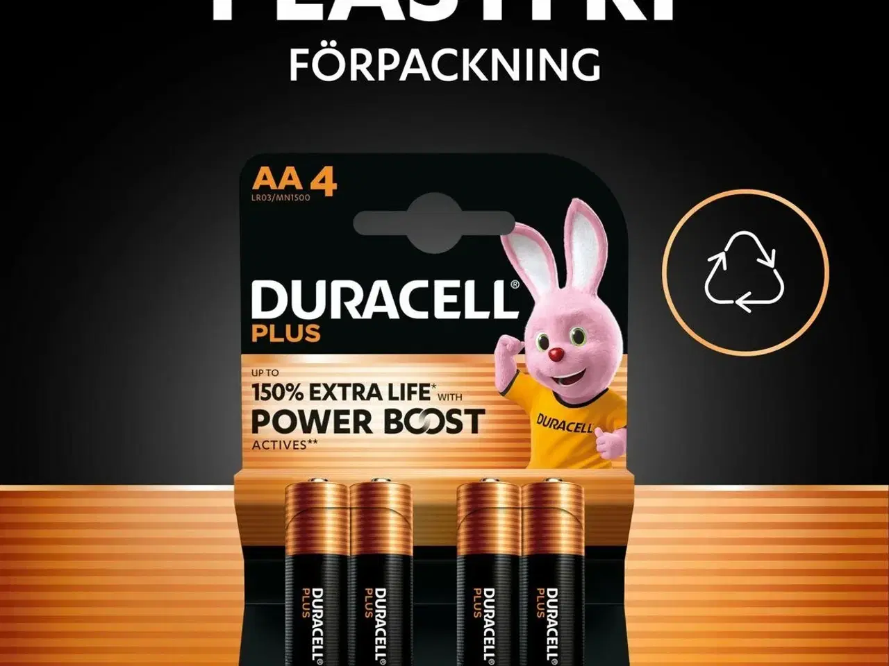 Billede 3 - Batterier AA 1,5 V Duracell Plus - pakke med 12