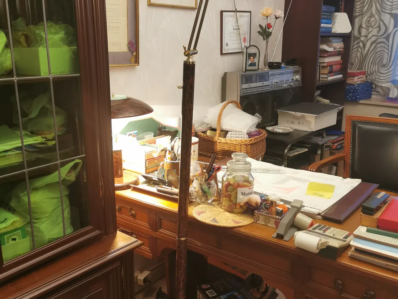 Billede 2 - Smuk borde og gulve lampe 