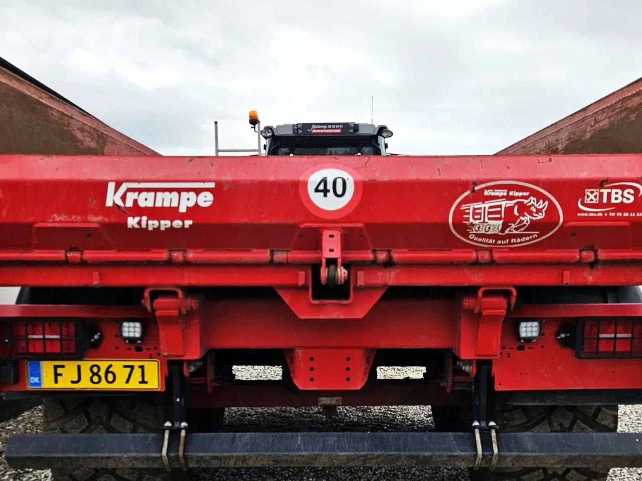 Billede 4 - Krampe SK460 / entreprenørvogn / pæn stand / årgang 2023
