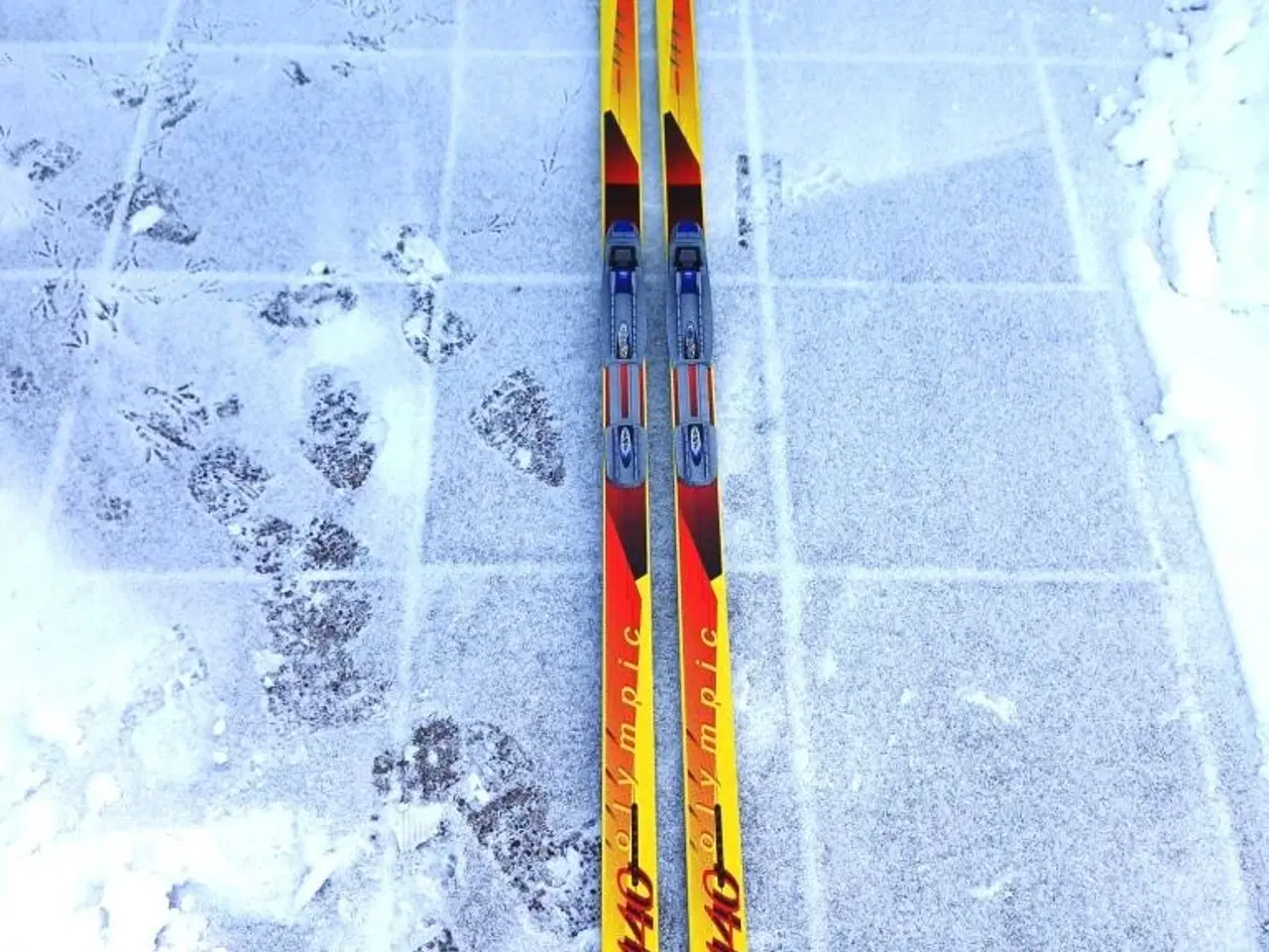 Billede 3 - Langrendsski, kun brugt 1 gang