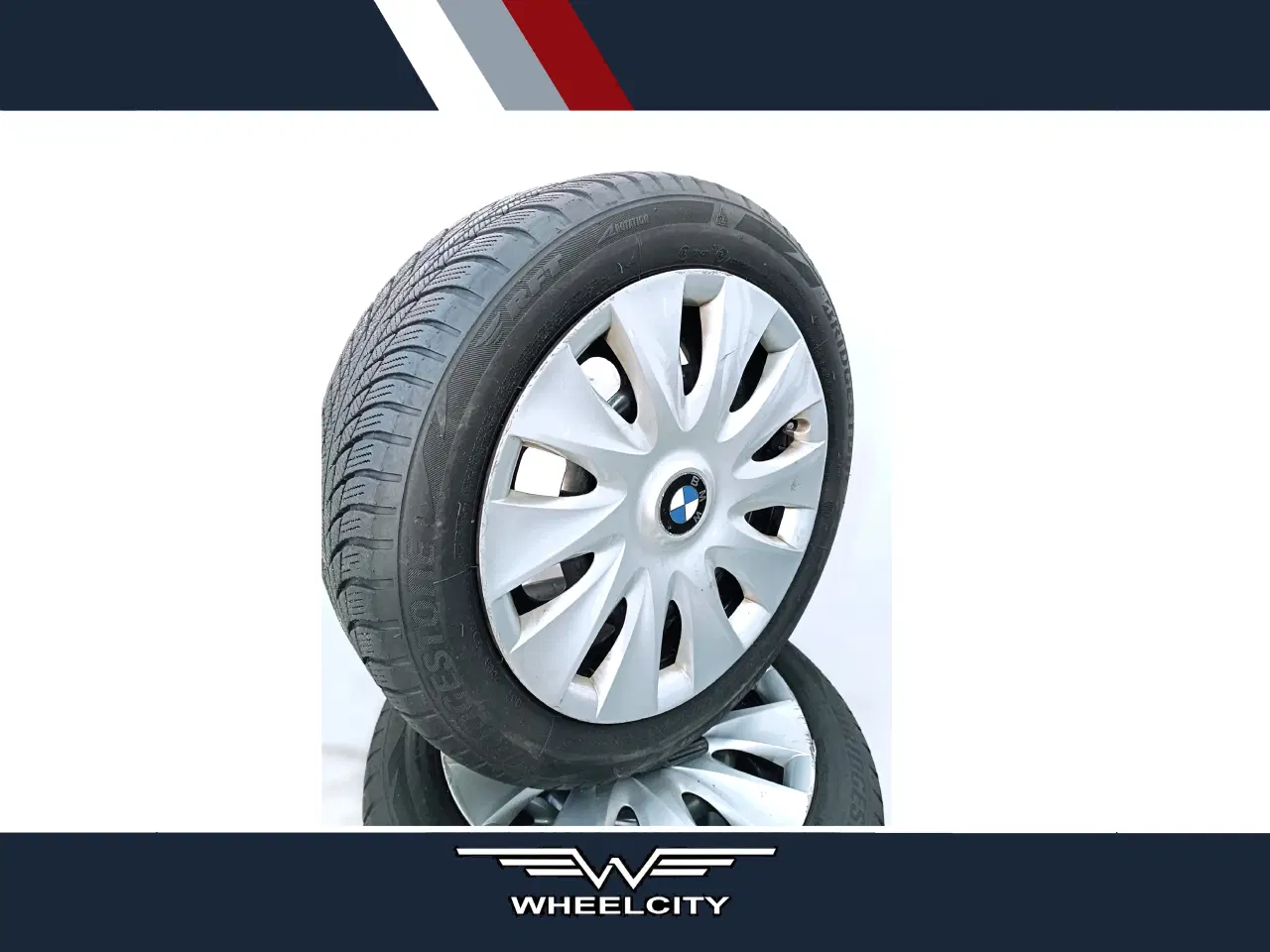 Billede 1 - 5x120 16" ET33 nav 72,6ø vintersæt inkl.TPMS