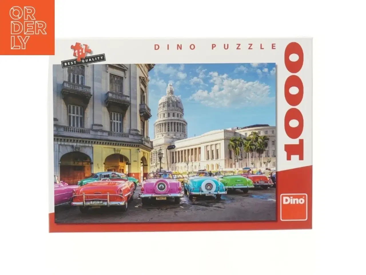 Billede 1 - Dino puslespil med 1000 brikker fra Dino (str. 1000 brikker 66x47 cm)