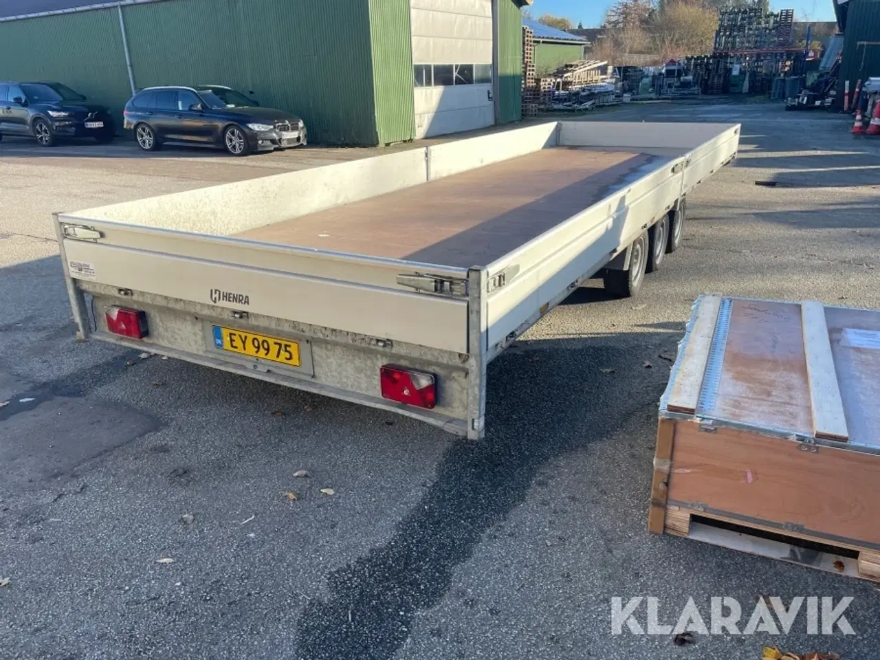 Billede 5 - Platform Trailer Henra 35B 3 akslet