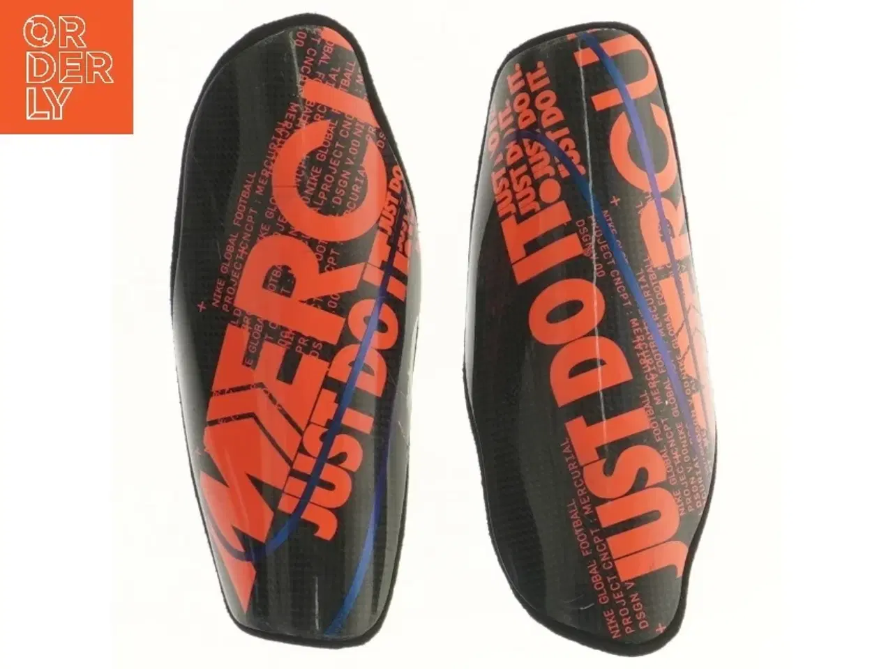 Billede 1 - Fodbold benskinner fra Nike (str. 22x9 cm)