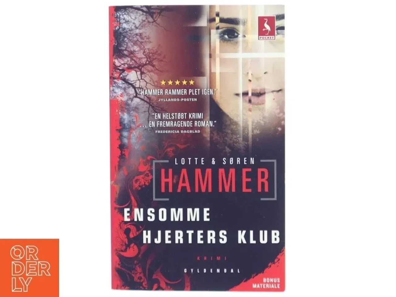 Billede 1 - Ensomme hjerters klub : krimi af Lotte Hammer (Bog)