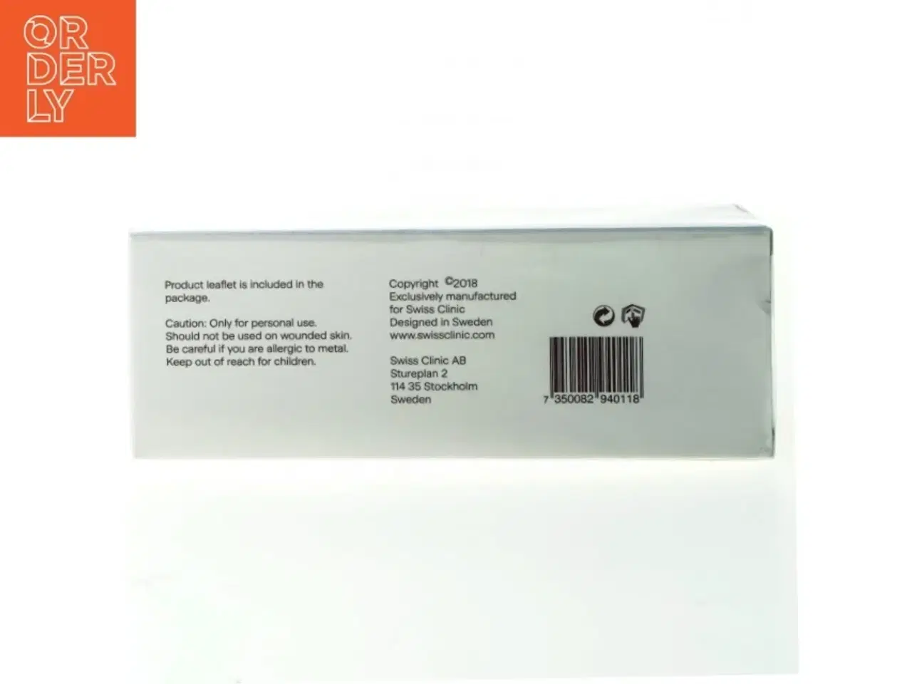 Billede 2 - Swiss clinic body roller fra Swiss Clinic (str. 16 x 6 x 4 cm)