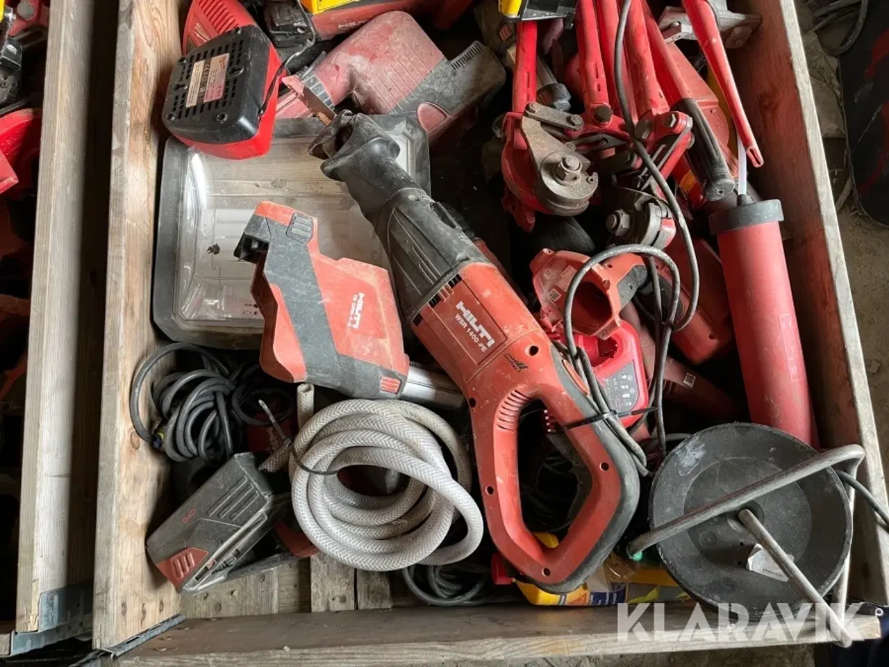 Billede 3 - Håndværktøj Hilti/Milwaukee/Rems - 1 palle