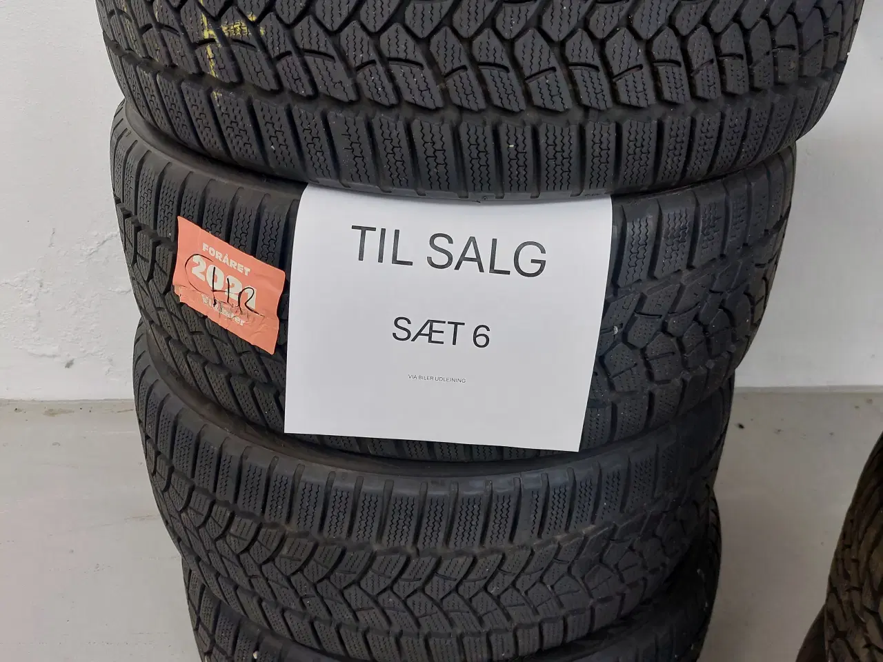 Billede 1 - Løse vinterdæk 225/45 R18 95v Firestone SÆT 6