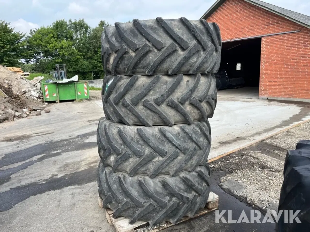Billede 1 - Traktordæk Continental 495/70R24