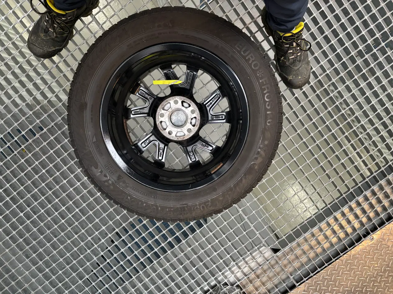 Billede 6 - Flotte alufælge med vinterdæk