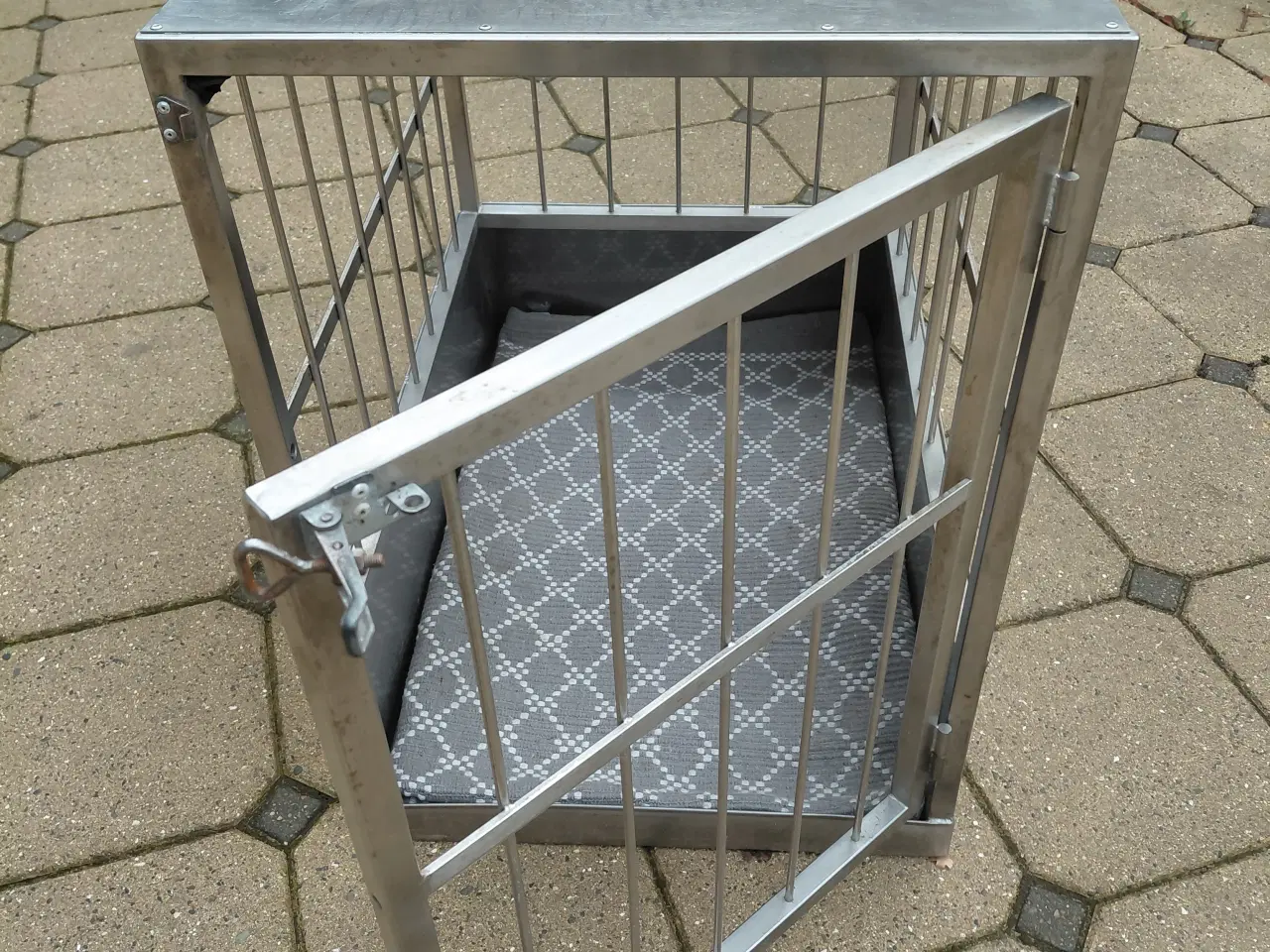 Billede 1 - HUNDE. BUR RUSTFRI STÅL