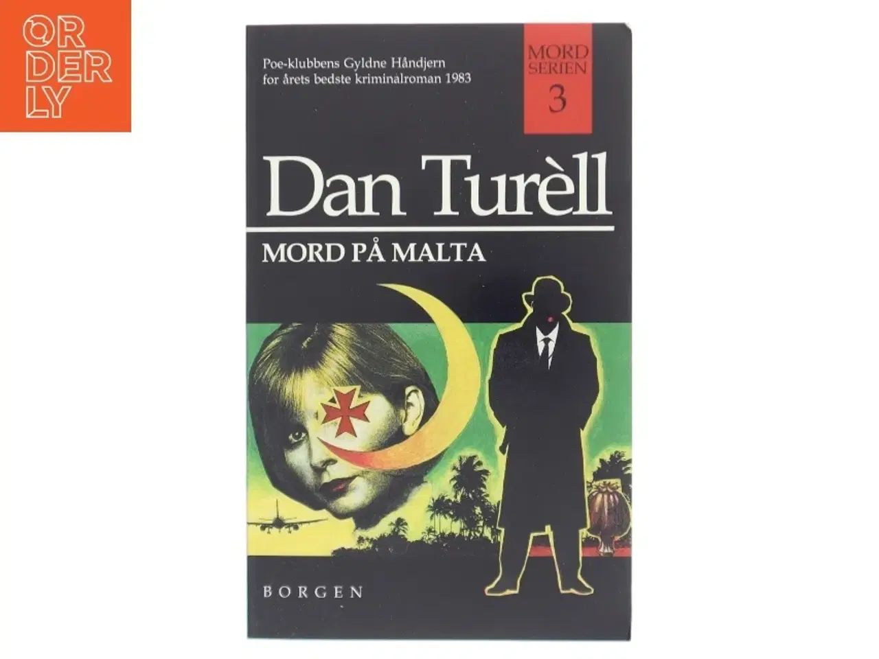 Billede 1 - Mord på Malta : kriminalroman af Dan Tur&#232;ll (Bog)
