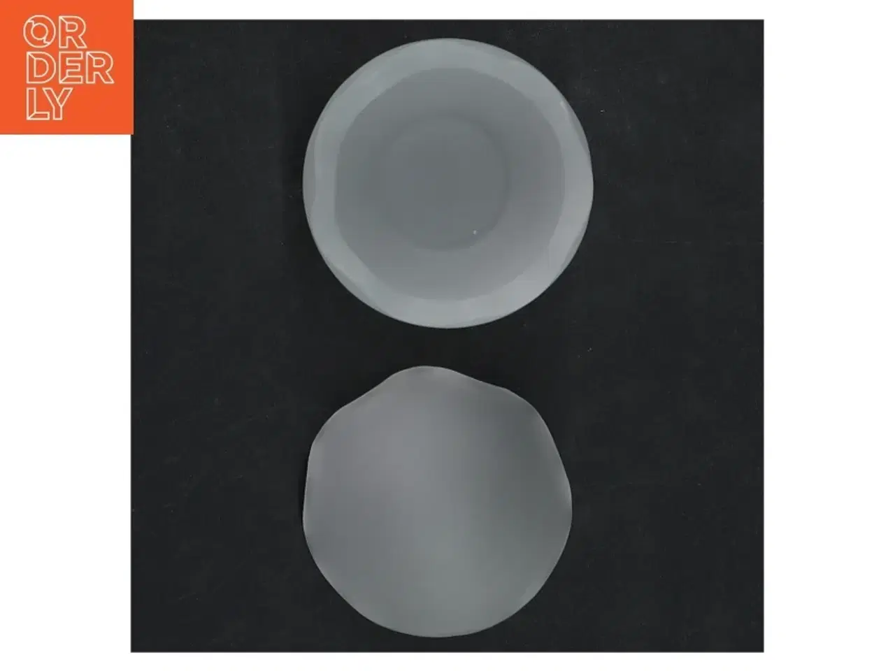 Billede 3 - Dekorativt glas æg (str. 9x5 cm)