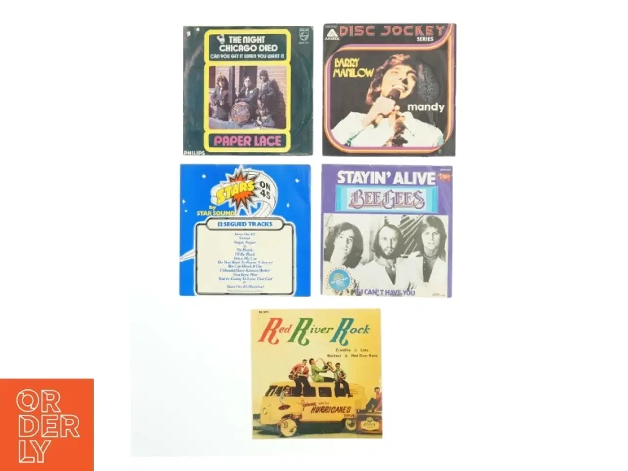 Billede 1 - Samling af 7” vinylsingler (str. Ø. 17,5 cm)
