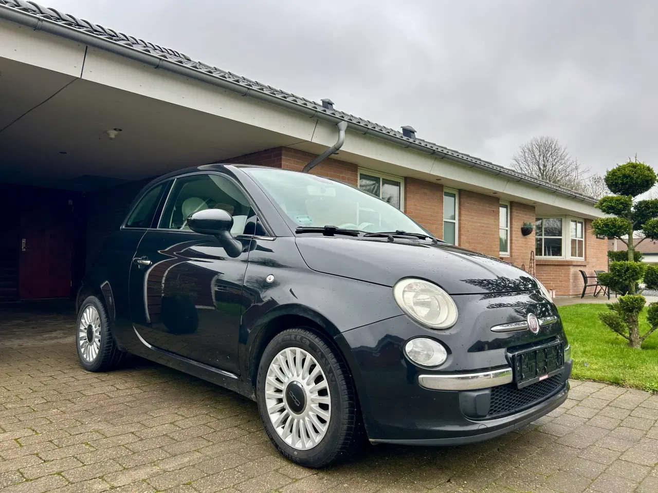 Billede 1 - Flot Fiat 500 med glastag🏎️