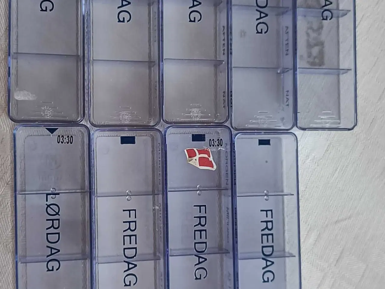 Billede 2 - Medicin doseringsæsker, ugeæsker og dagsæsker