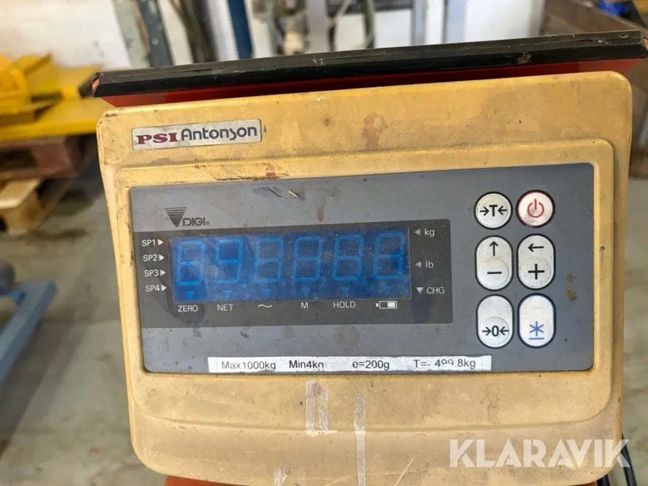 Billede 8 - Palleløfter GS ISO9001 - med vægt