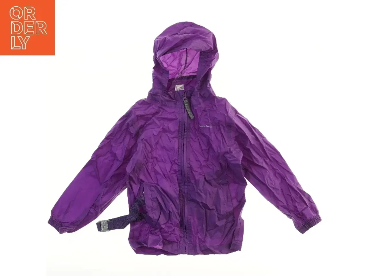 Billede 1 - Regnjakke med hætte fra Quechua (str. 110)