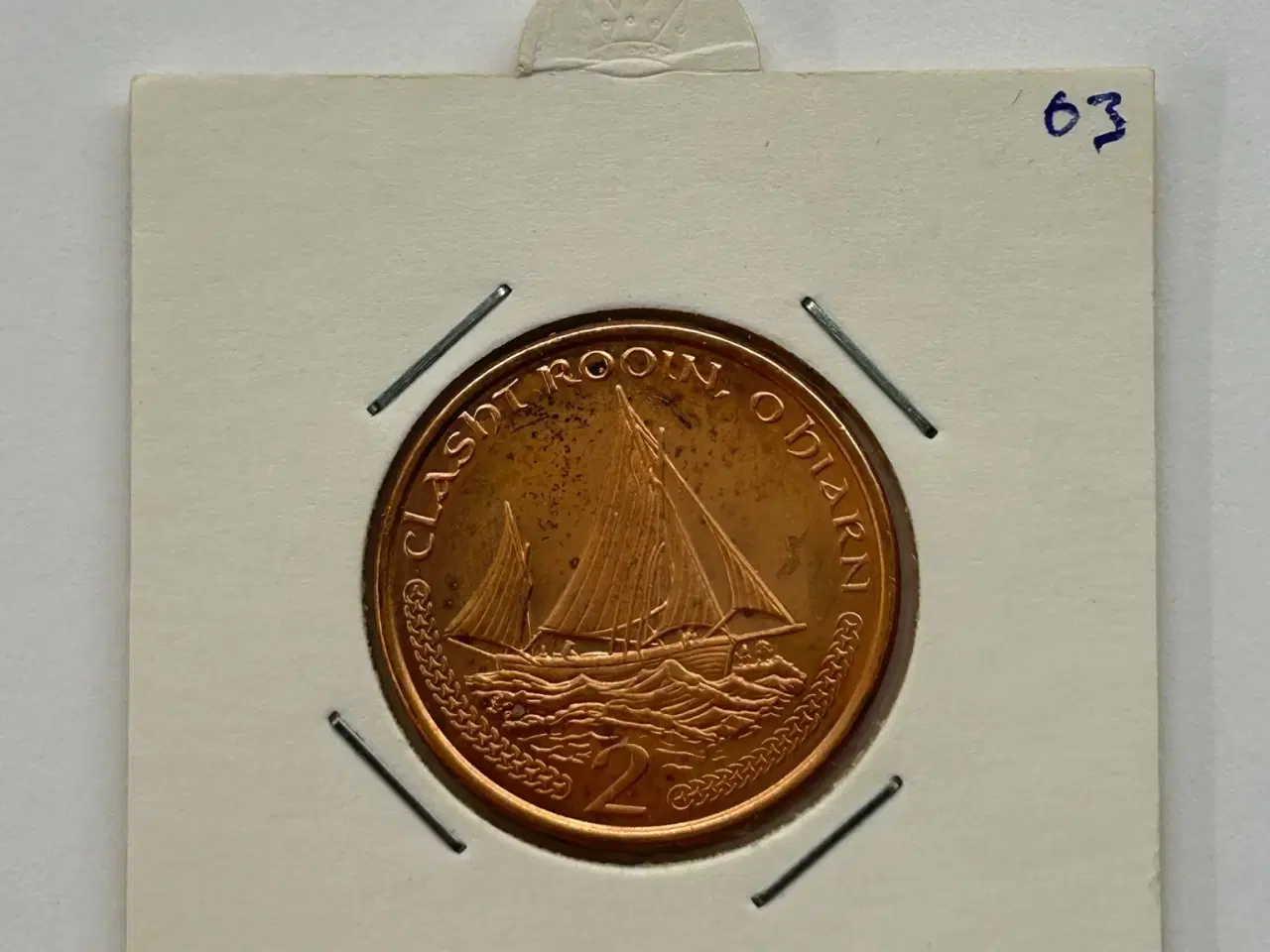 Billede 1 - 2 Pence Isle of man 2003