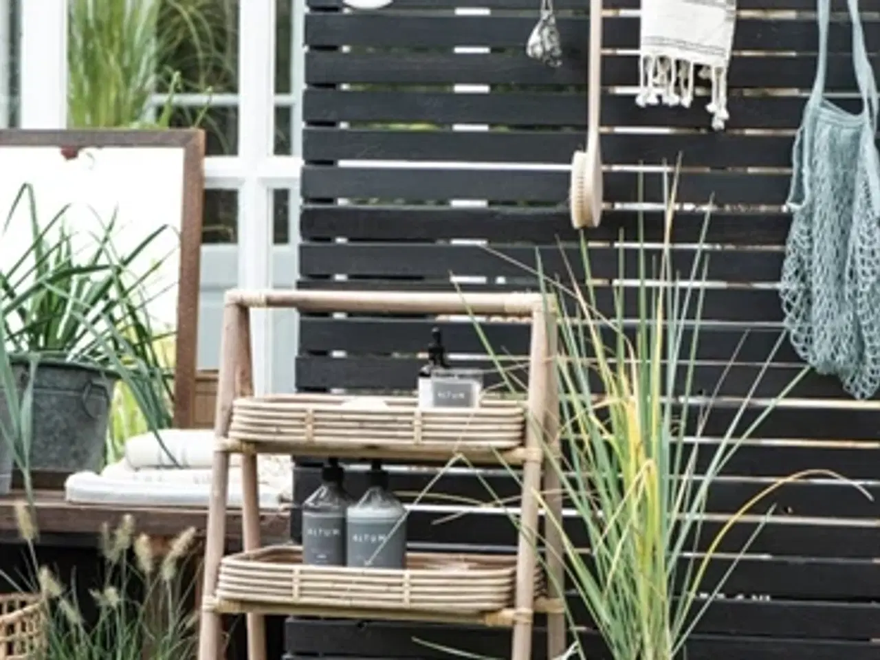 Billede 3 - Metalskilt Bad, Flot metalskilt