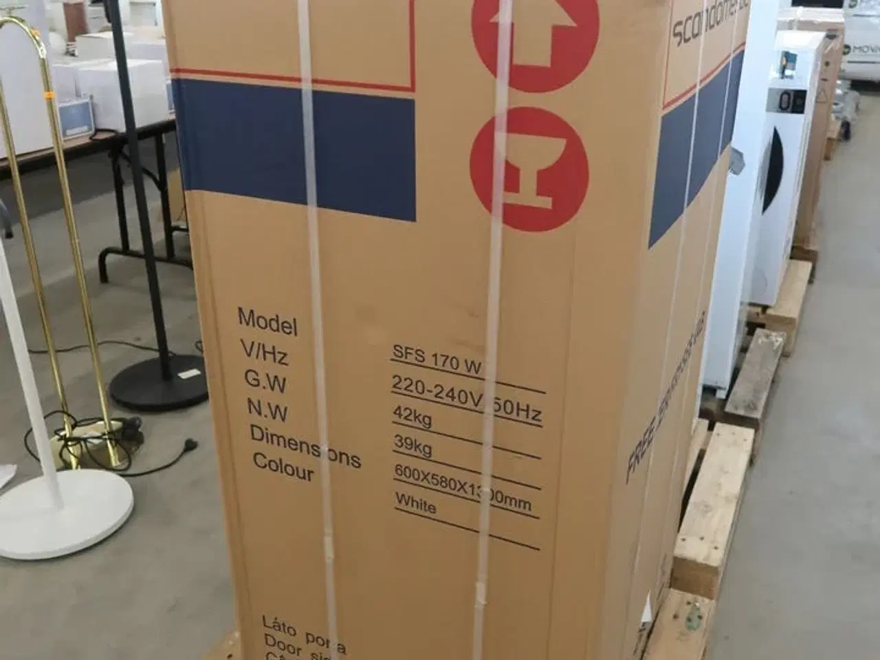 Billede 4 - Skabsfryser SCANDOMESTIC SFS 170 W